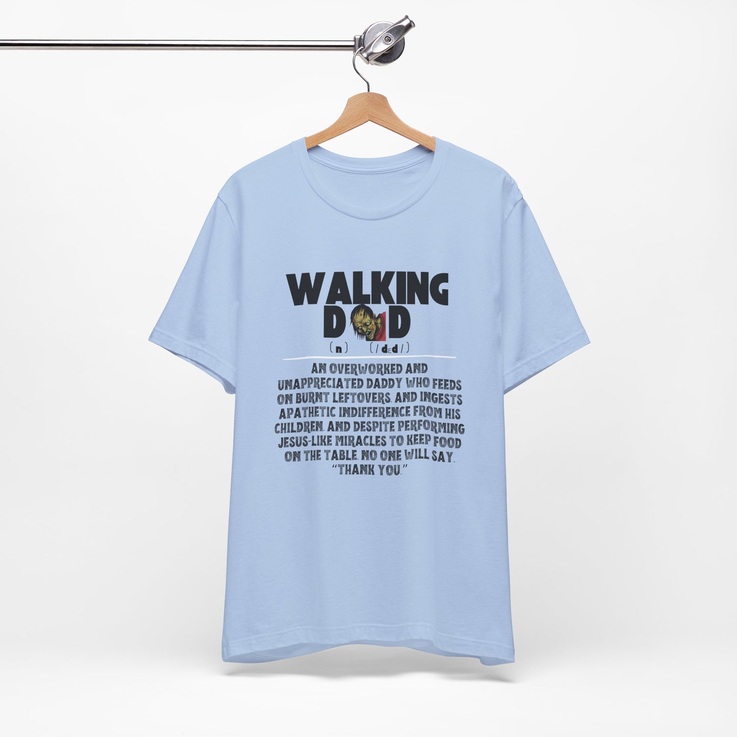 Walking Dad/Dead Shirt, Gift For Halloween, Dad Noun Shirt, Reality Check Dad Shirt, Father's Day Clothing, Spooky Dad Gift, Dad Tee