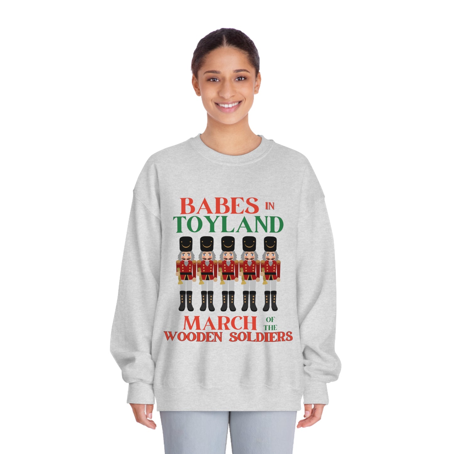 Babes in Toyland, March of the Wooden Soldiers, Holiday Sweatshirt Laurel & Hardy Films