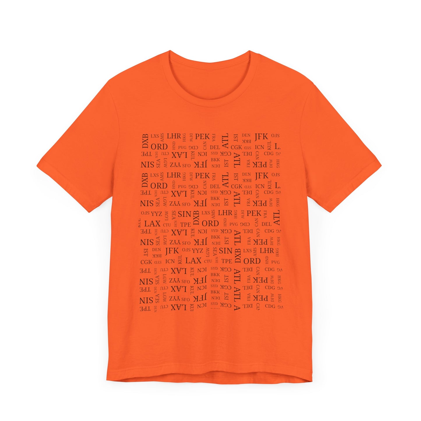 Airport Code Travel Tee for Travel Lovers and AV Geeks