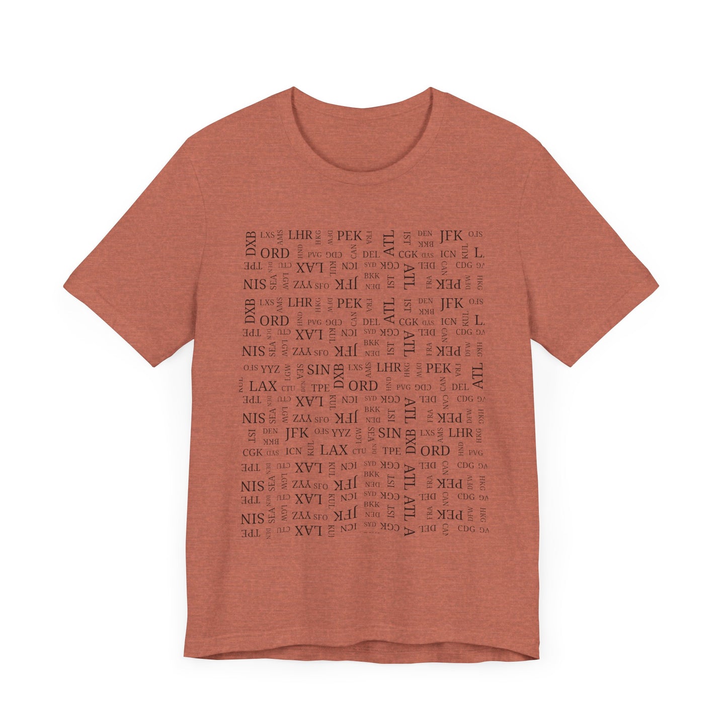 Airport Code Travel Tee for Travel Lovers and AV Geeks