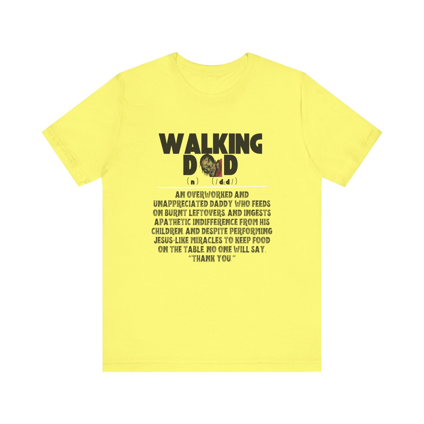 Walking Dad/Dead Shirt, Gift For Halloween, Dad Noun Shirt, Reality Check Dad Shirt, Father's Day Clothing, Spooky Dad Gift, Dad Tee