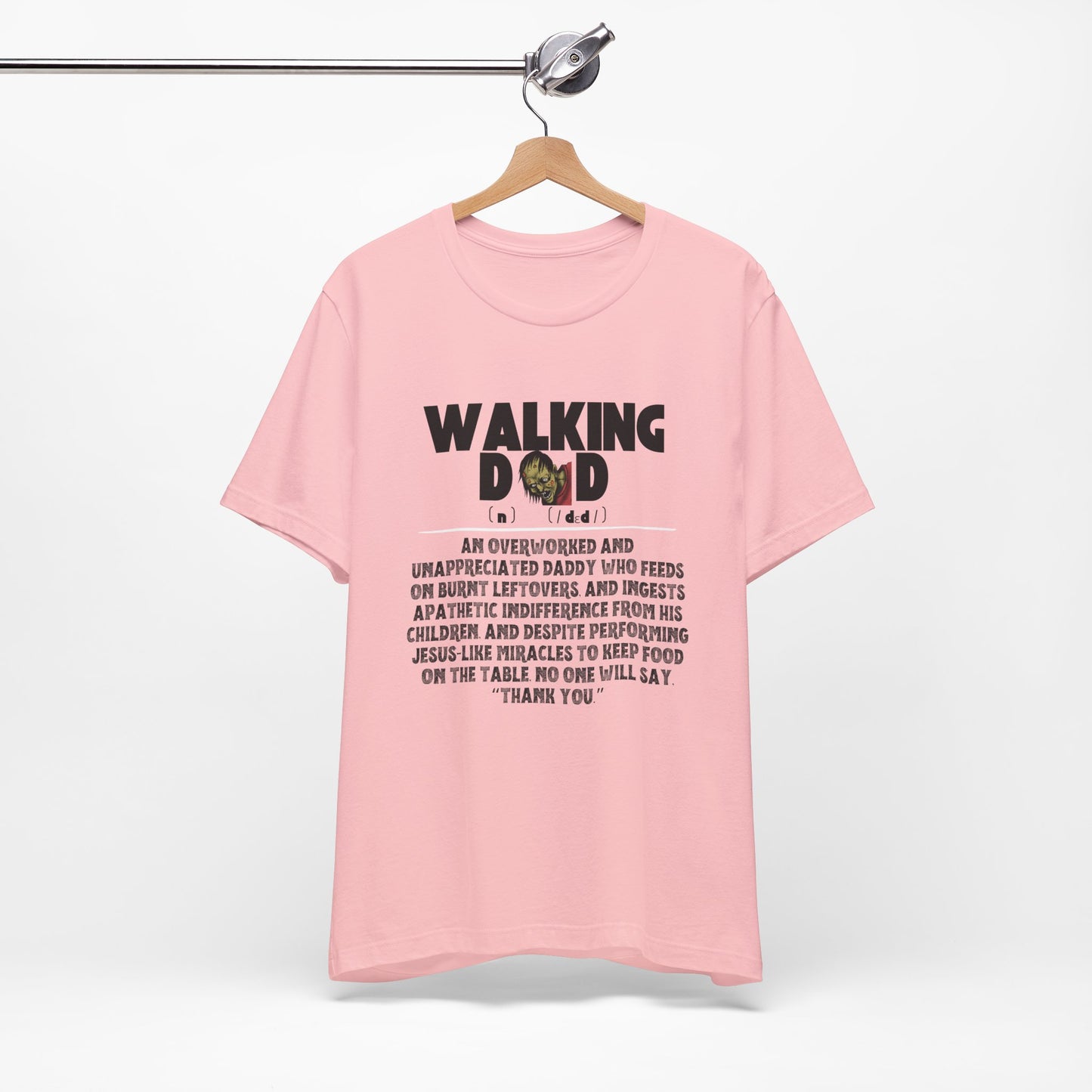 Walking Dad/Dead Shirt, Gift For Halloween, Dad Noun Shirt, Reality Check Dad Shirt, Father's Day Clothing, Spooky Dad Gift, Dad Tee