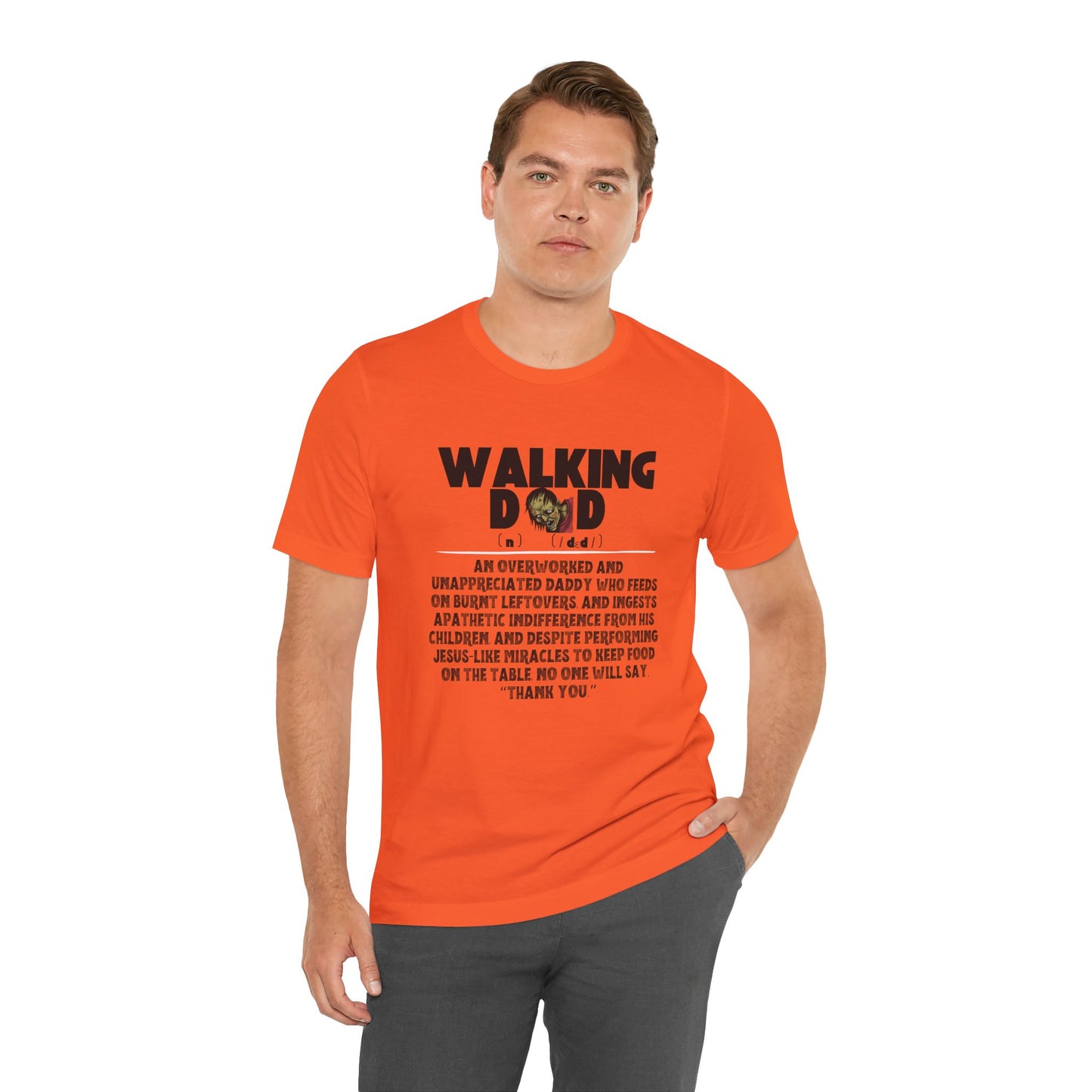 Walking Dad/Dead Shirt, Gift For Halloween, Dad Noun Shirt, Reality Check Dad Shirt, Father's Day Clothing, Spooky Dad Gift, Dad Tee