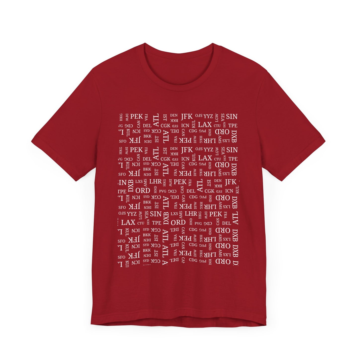 Airport Code Travel Tee for Travel Lovers and AV Geeks