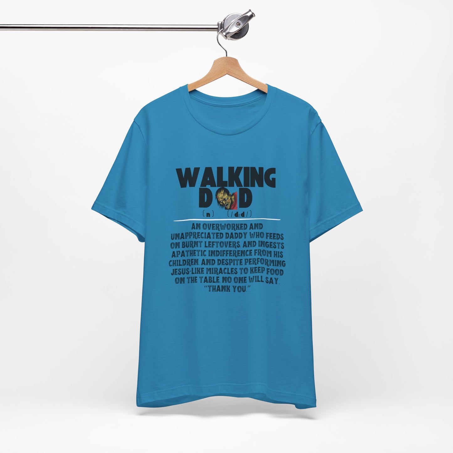 Walking Dad/Dead Shirt, Gift For Halloween, Dad Noun Shirt, Reality Check Dad Shirt, Father's Day Clothing, Spooky Dad Gift, Dad Tee