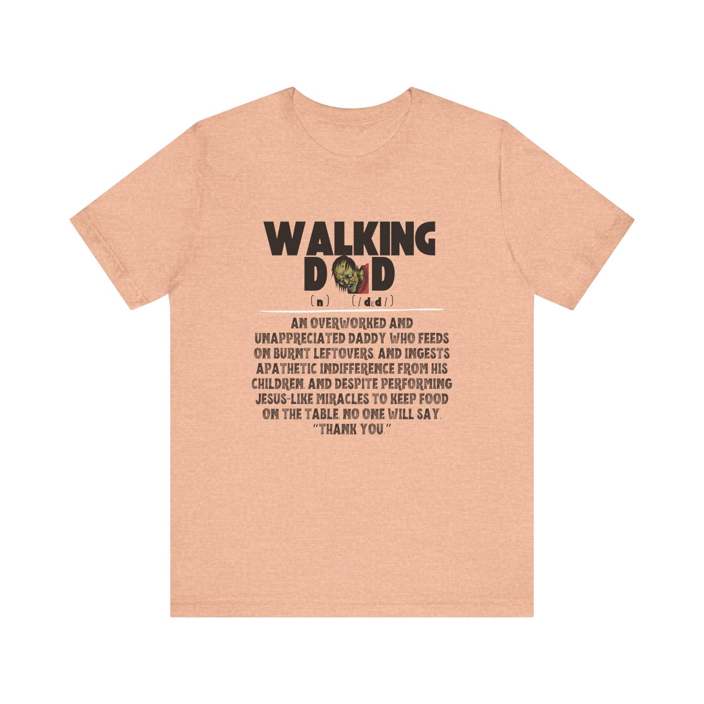 Walking Dad/Dead Shirt, Gift For Halloween, Dad Noun Shirt, Reality Check Dad Shirt, Father's Day Clothing, Spooky Dad Gift, Dad Tee