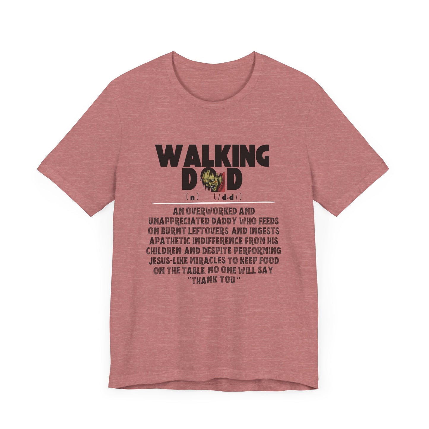 Walking Dad/Dead Shirt, Gift For Halloween, Dad Noun Shirt, Reality Check Dad Shirt, Father's Day Clothing, Spooky Dad Gift, Dad Tee