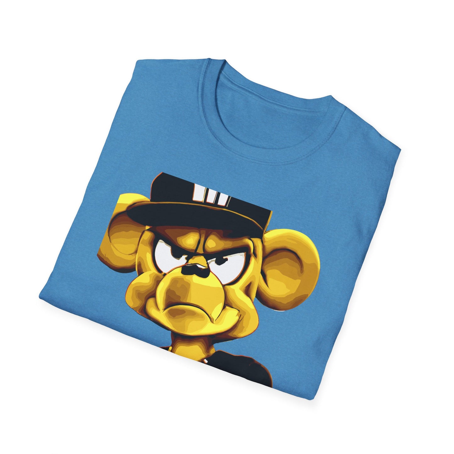 Money Mau5 Characters Travel Day Urban Graffiti Style Men's Leisure T-Shirt for Generation X Travel Lovers