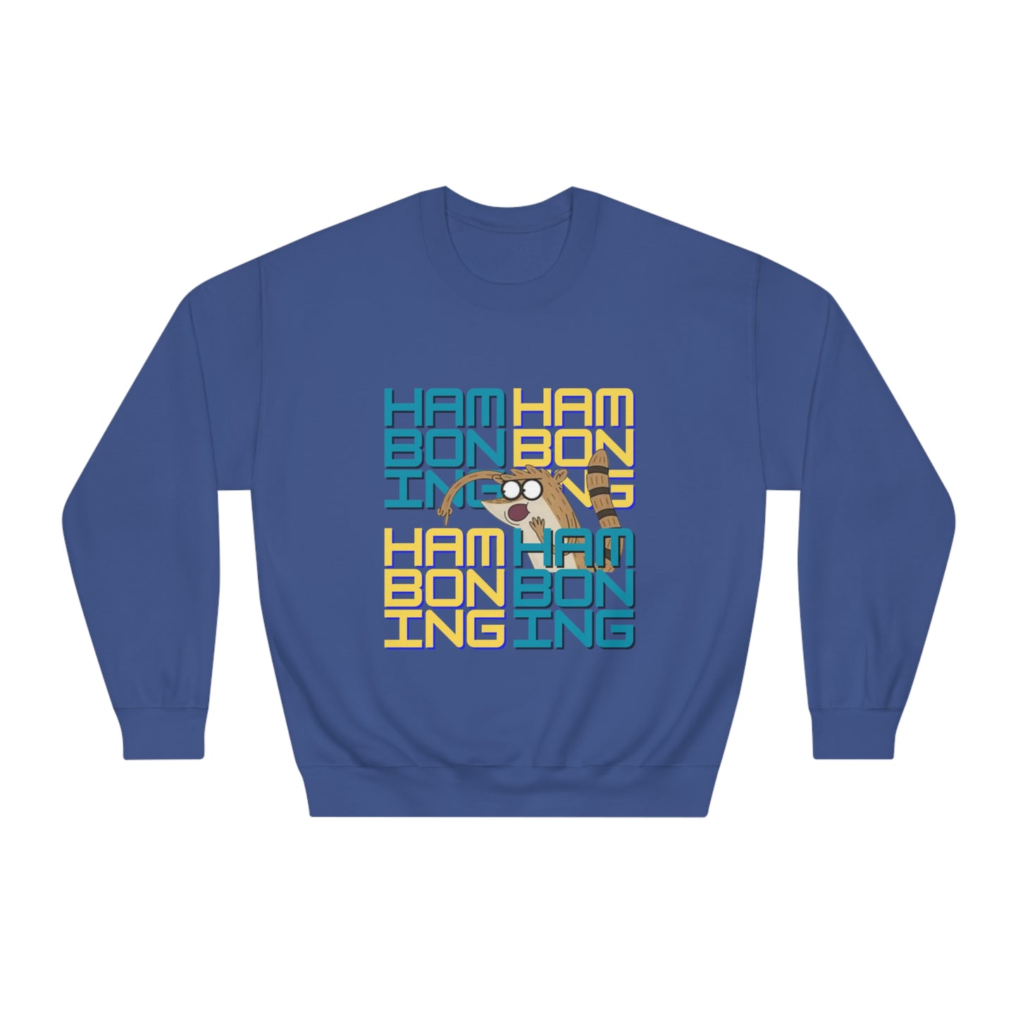 Hamboning! Rigby, Mordecai, Pops and Skips, Sweatshirt, Gifts for her, Gifts for him