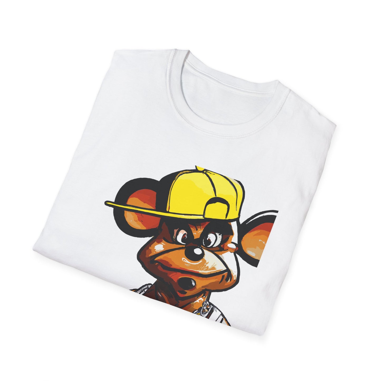 Money Mau5 Characters Urban Graffiti Style Men's Casual Leisure T-Shirt for Generation X Travel Lovers