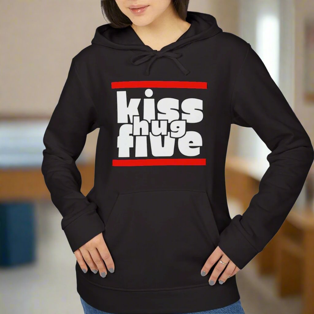 KissHugFive Adidas Unisex Fleece Hoodie