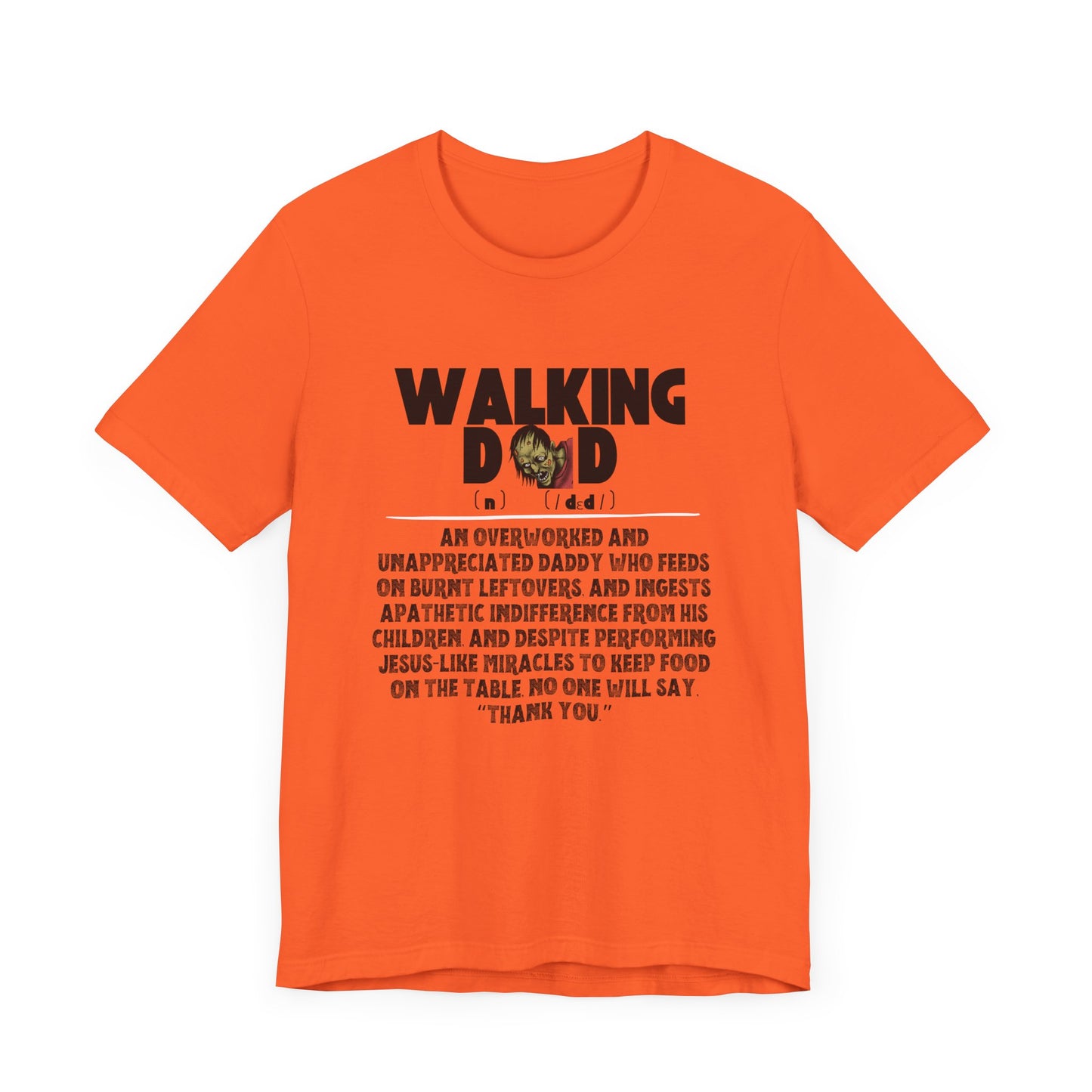 Walking Dad/Dead Shirt, Gift For Halloween, Dad Noun Shirt, Reality Check Dad Shirt, Father's Day Clothing, Spooky Dad Gift, Dad Tee