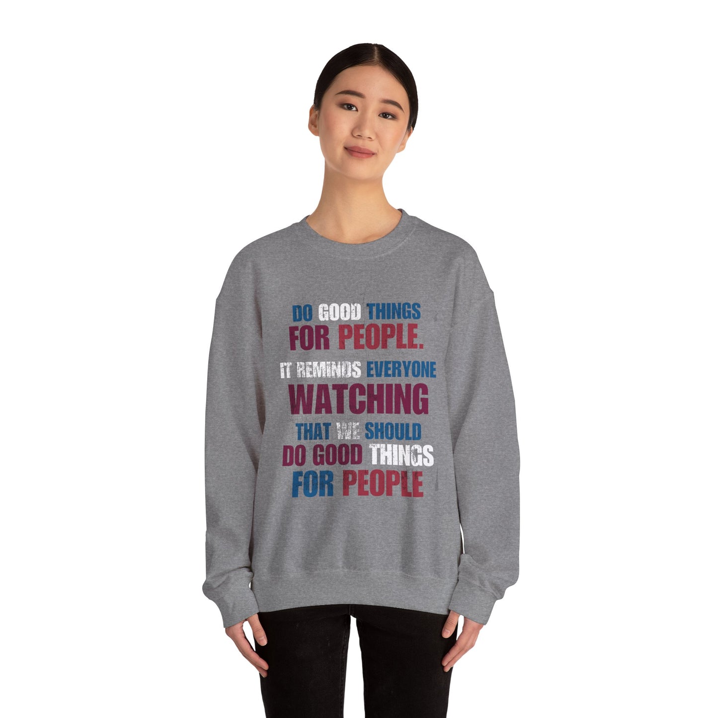 Spread Kindness to Other and Allow them a Reminder to DO the Same,  Unisex Heavy Blend™ Crewneck Sweatshirt