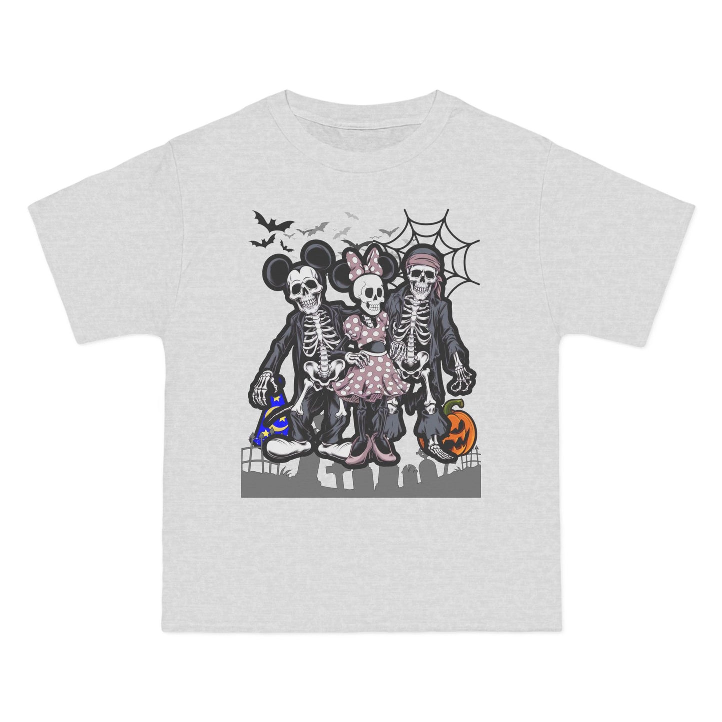 Minnie Mouse, Mickey Mouse, Jack Sparrow Halloween Skeleton Tshirt