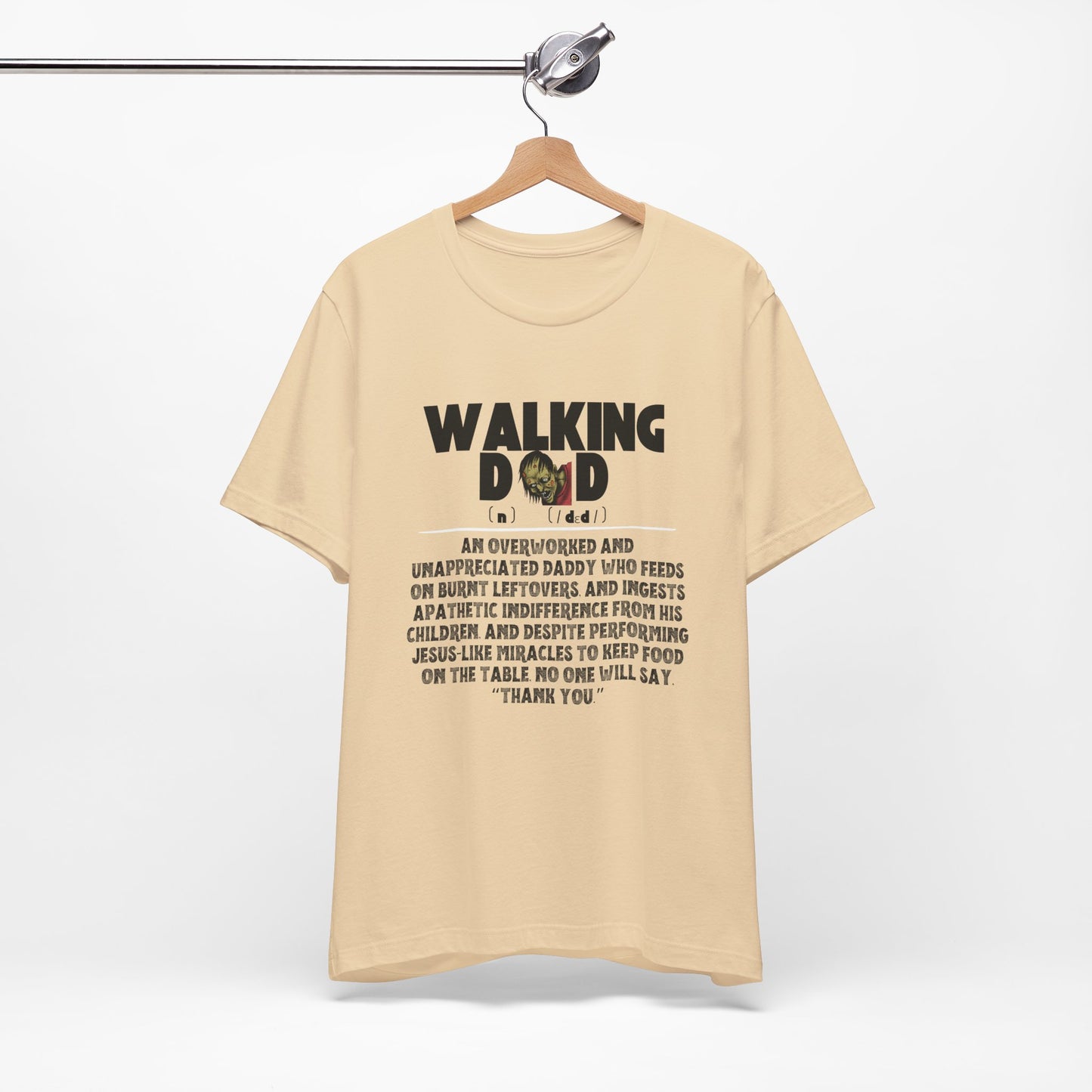 Walking Dad/Dead Shirt, Gift For Halloween, Dad Noun Shirt, Reality Check Dad Shirt, Father's Day Clothing, Spooky Dad Gift, Dad Tee