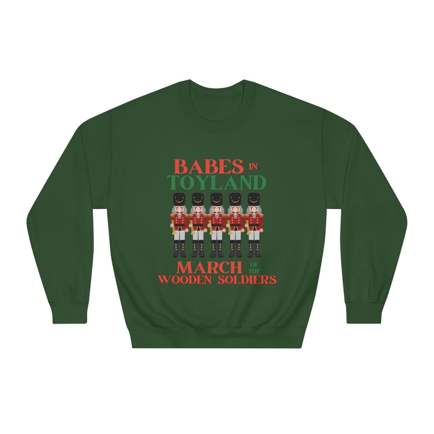 Babes in Toyland, March of the Wooden Soldiers, Holiday Sweatshirt Laurel & Hardy Films