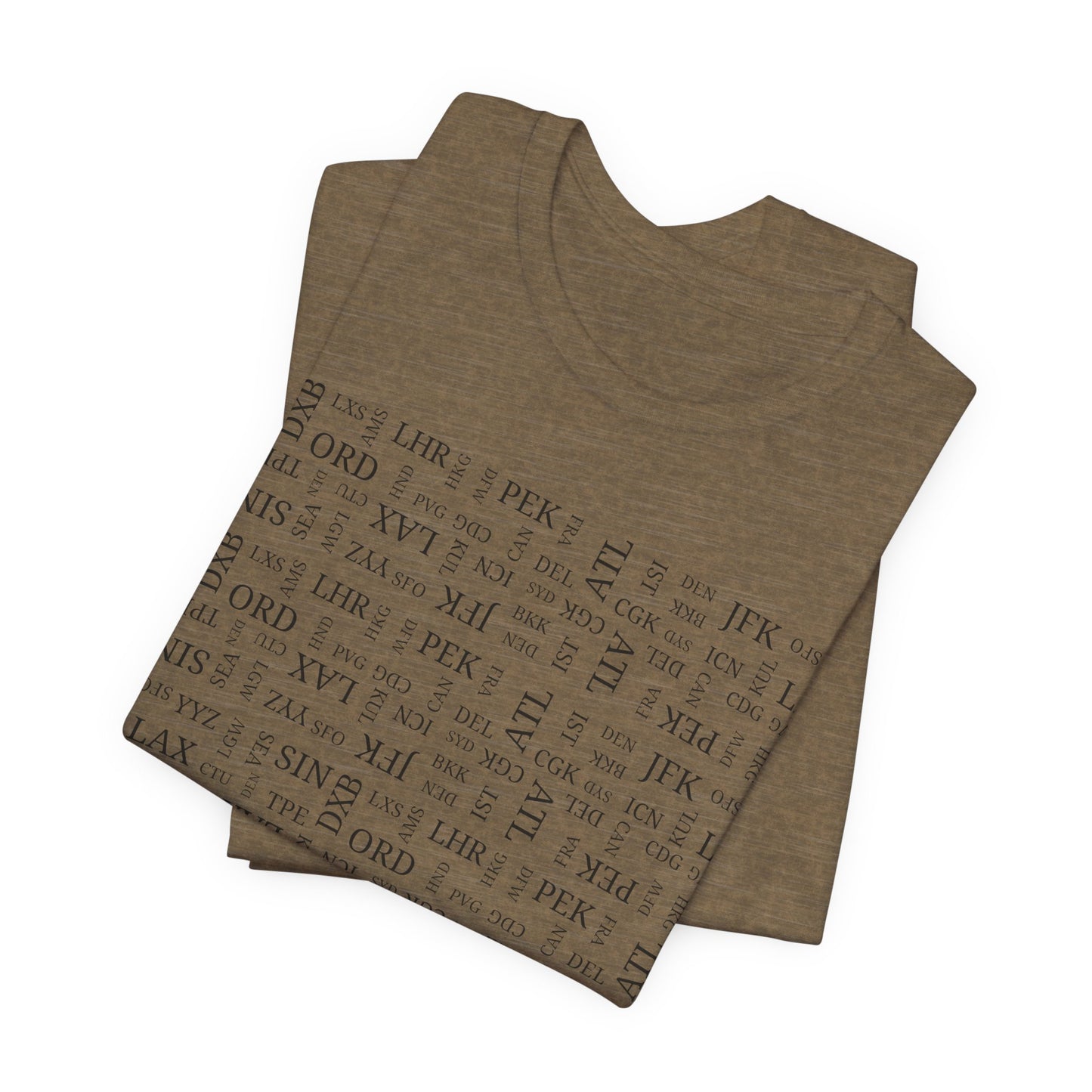 Airport Code Travel Tee for Travel Lovers and AV Geeks