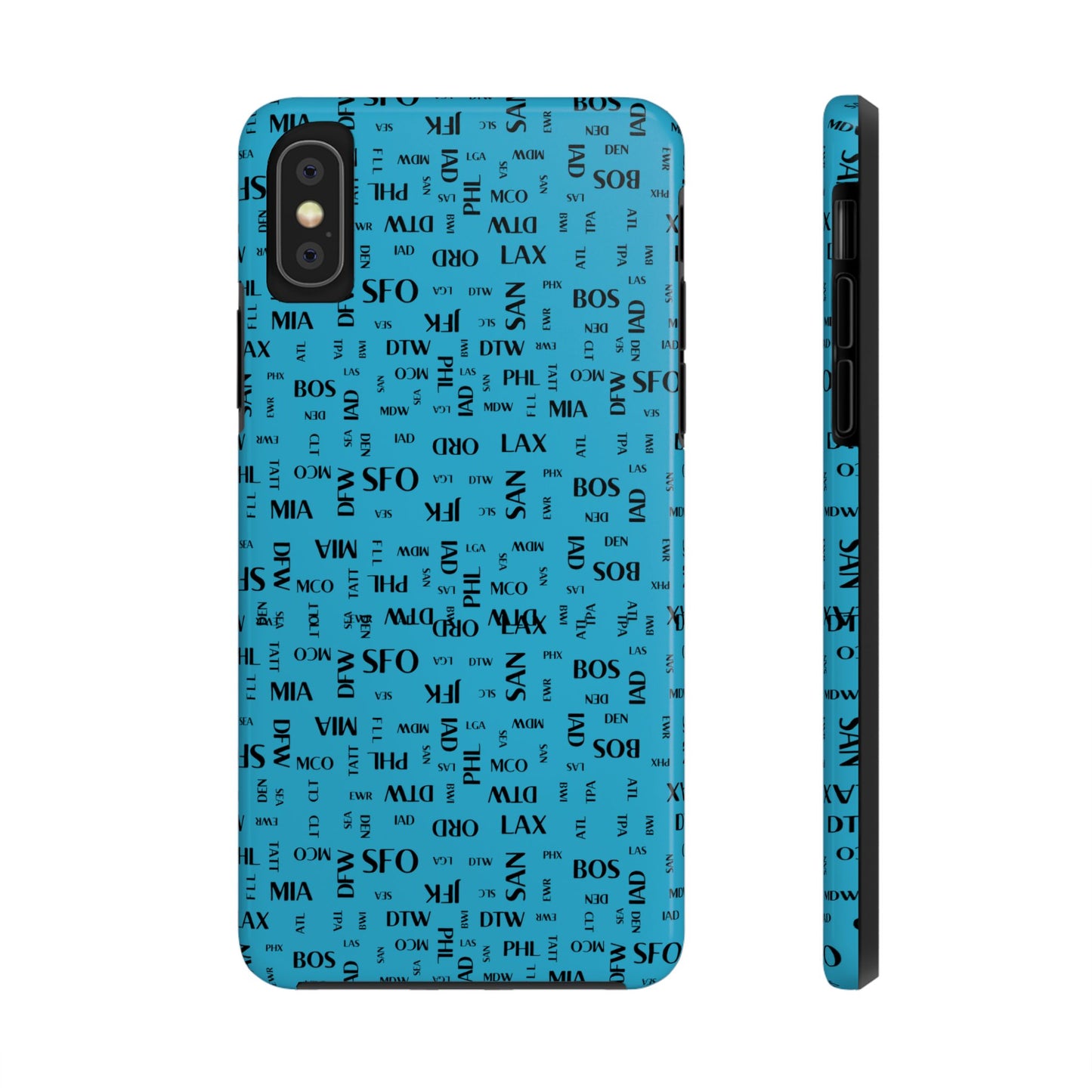 Best Airports Airport Code Tough Travel Phone Case for Travel Lovers