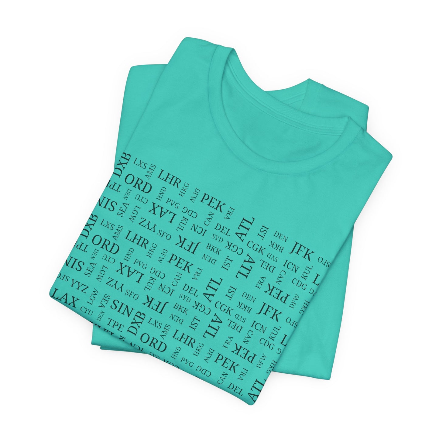 Airport Code Travel Tee for Travel Lovers and AV Geeks