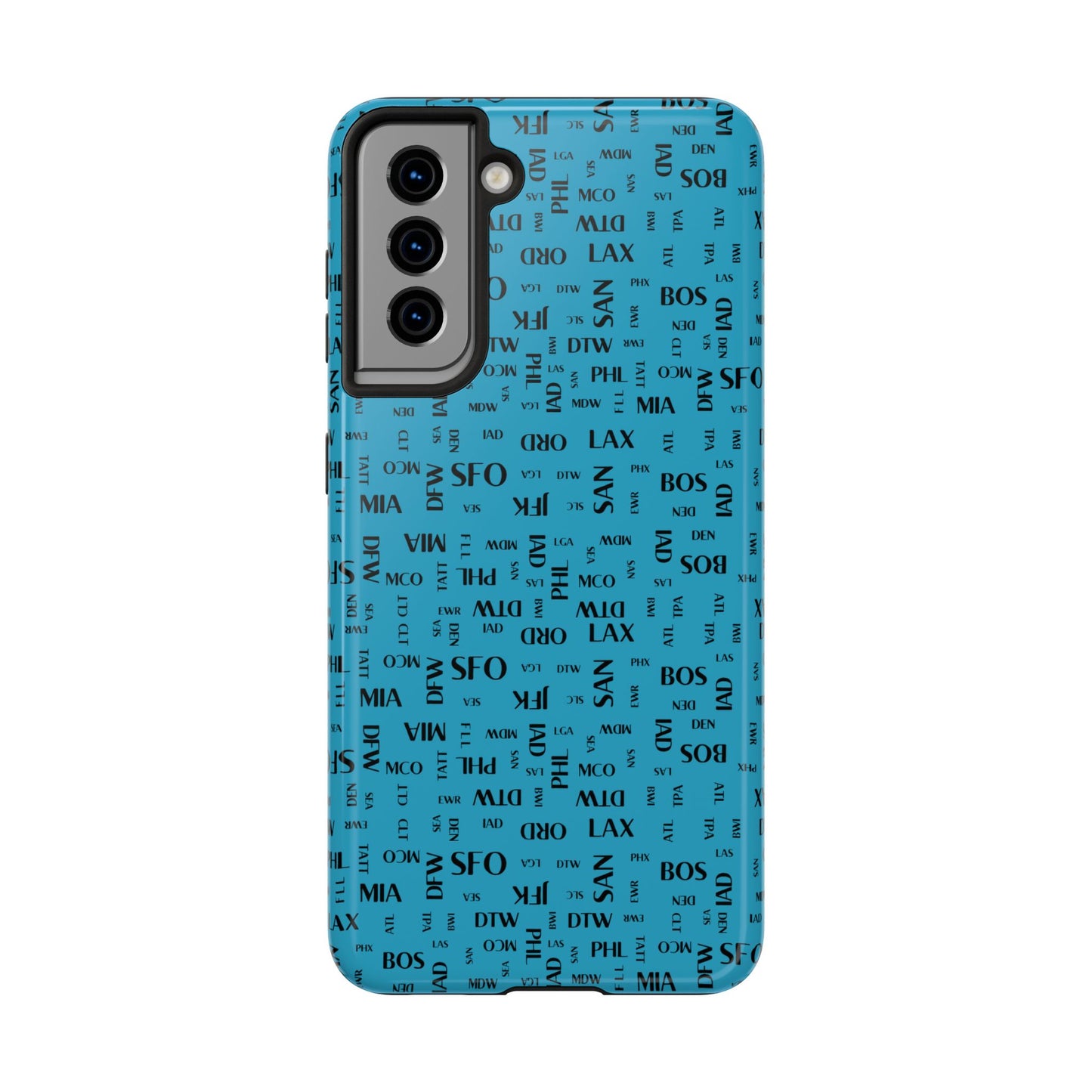 Best Airports Airport Code Tough Travel Phone Case for Travel Lovers