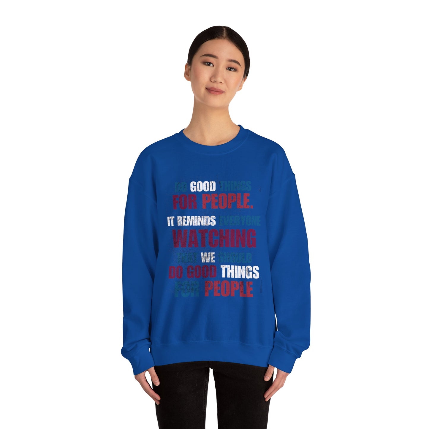 Spread Kindness to Other and Allow them a Reminder to DO the Same,  Unisex Heavy Blend™ Crewneck Sweatshirt