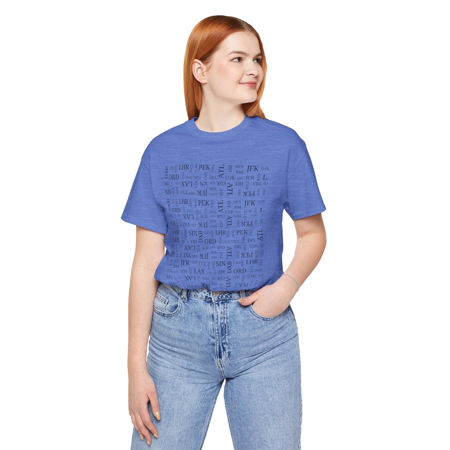 Airport Code Travel Tee for Travel Lovers and AV Geeks