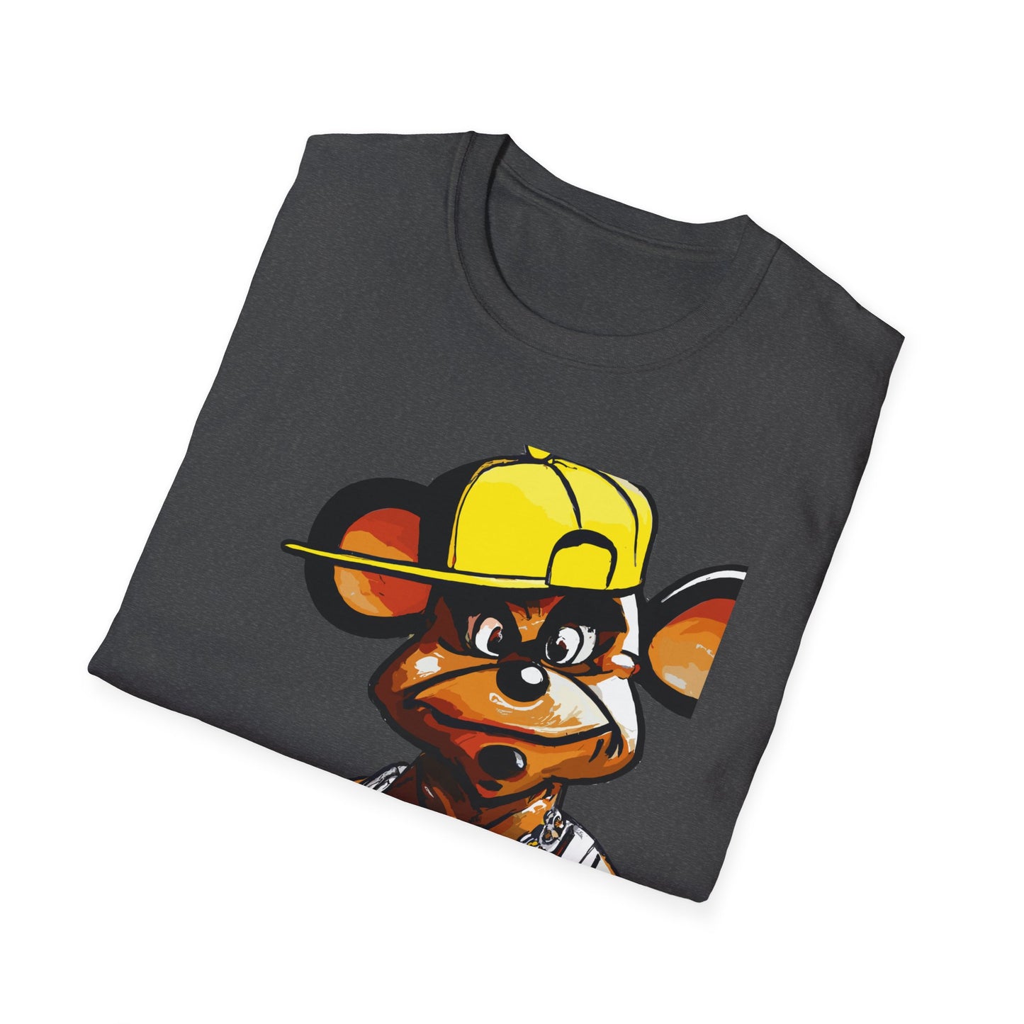 Money Mau5 Characters Urban Graffiti Style Men's Casual Leisure T-Shirt for Generation X Travel Lovers