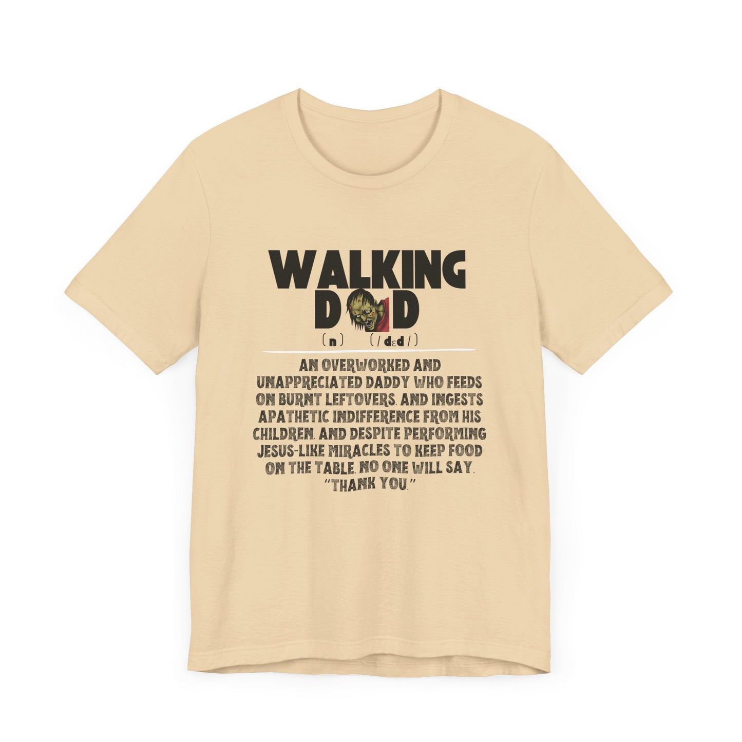 Walking Dad/Dead Shirt, Gift For Halloween, Dad Noun Shirt, Reality Check Dad Shirt, Father's Day Clothing, Spooky Dad Gift, Dad Tee