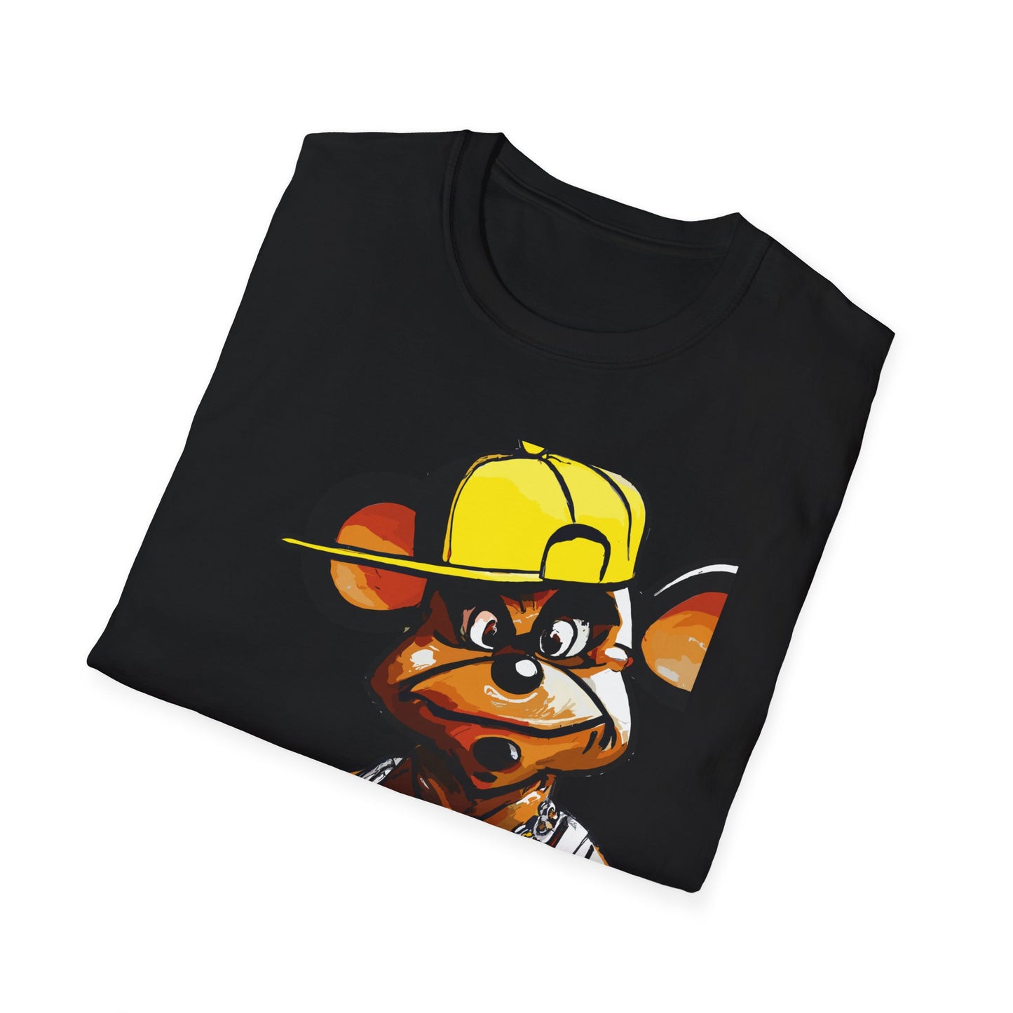 Money Mau5 Characters Urban Graffiti Style Men's Casual Leisure T-Shirt for Generation X Travel Lovers