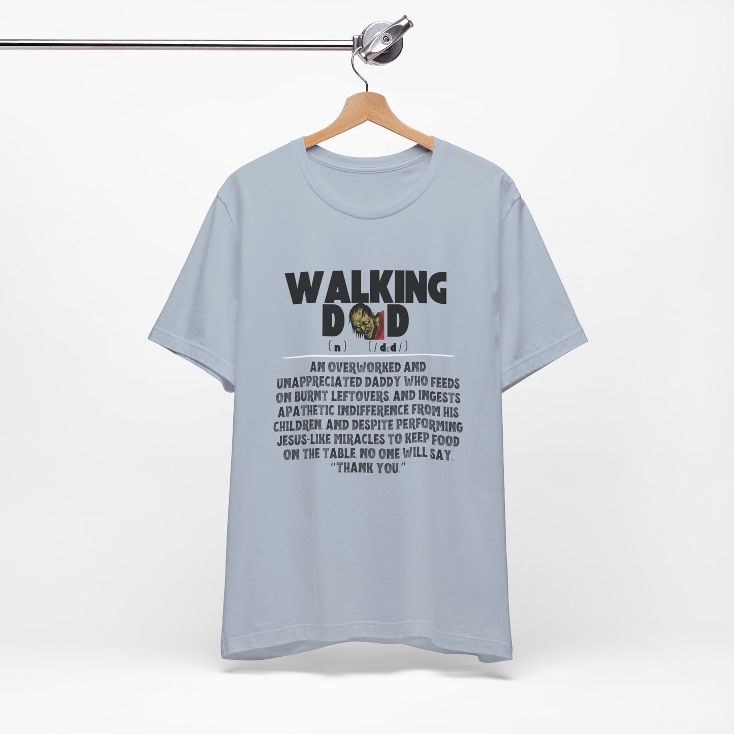 Walking Dad/Dead Shirt, Gift For Halloween, Dad Noun Shirt, Reality Check Dad Shirt, Father's Day Clothing, Spooky Dad Gift, Dad Tee