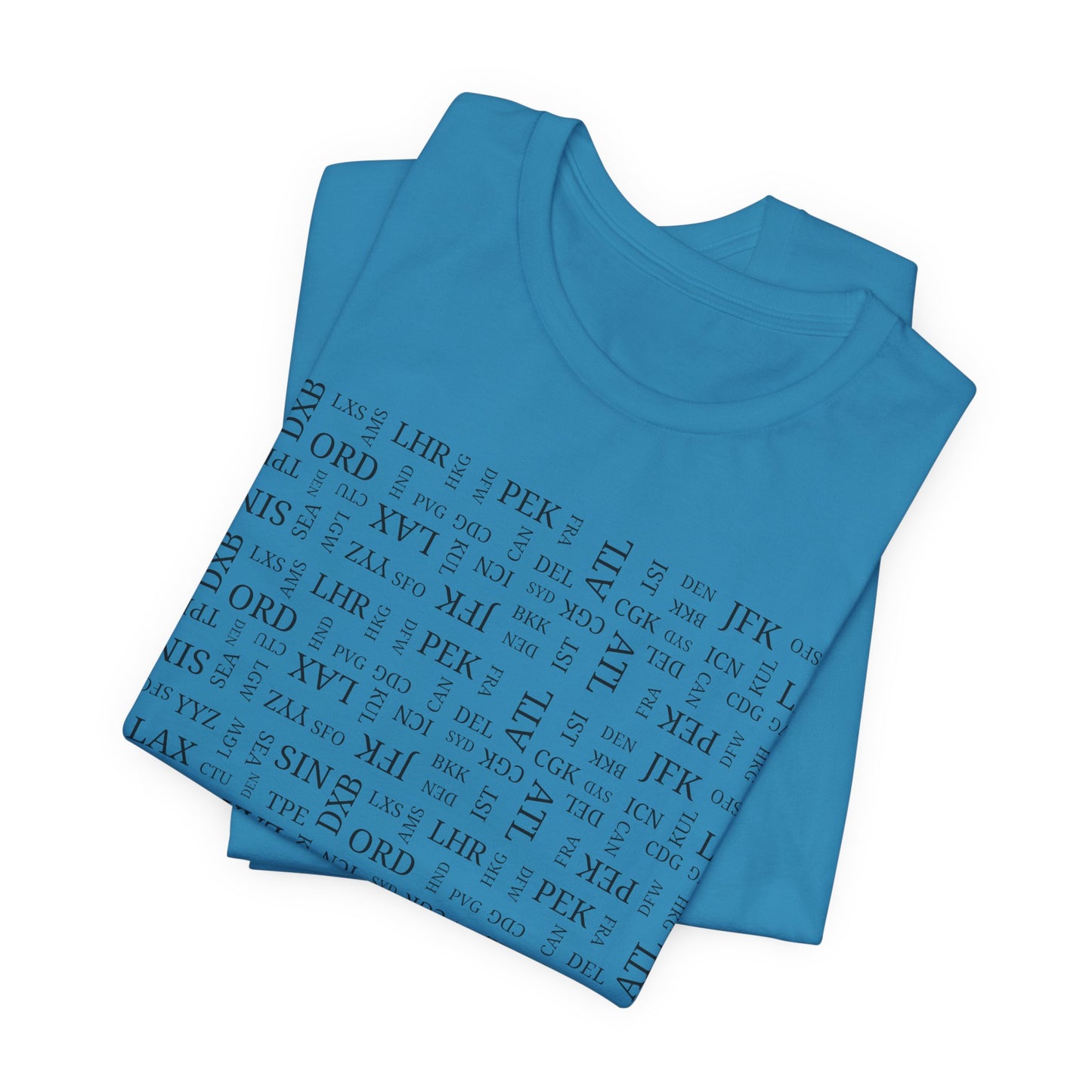 Airport Code Travel Tee for Travel Lovers and AV Geeks