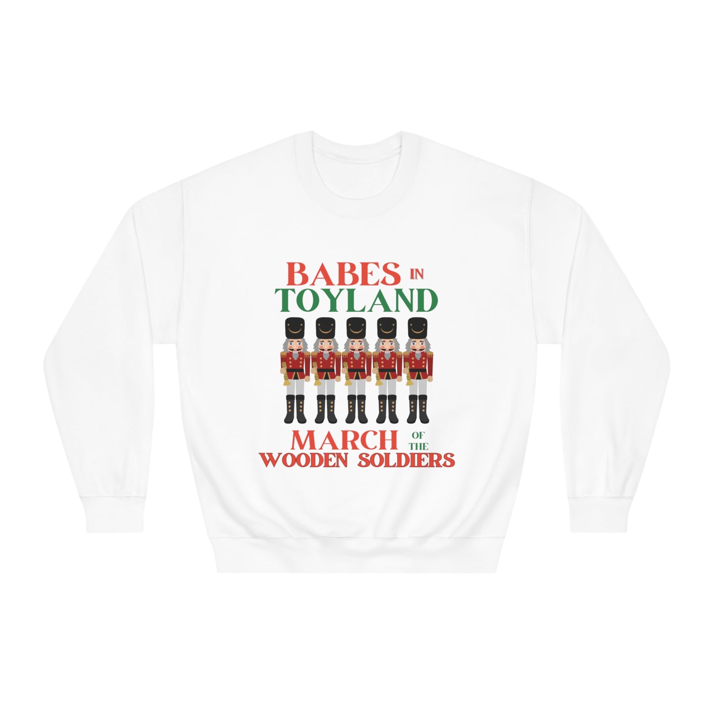 Babes in Toyland, March of the Wooden Soldiers, Holiday Sweatshirt Laurel & Hardy Films