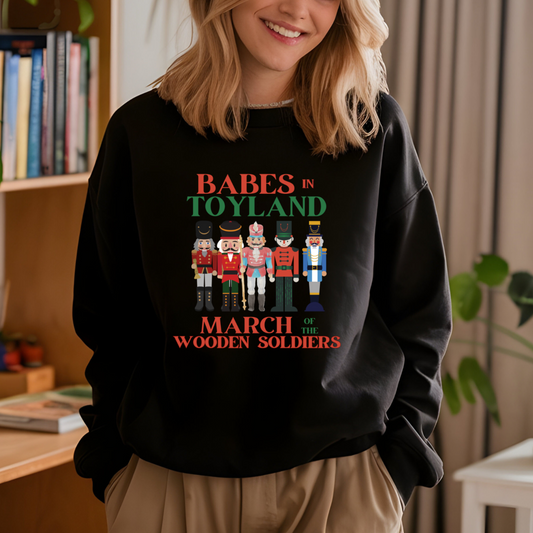 Babes in Toyland, March of the Wooden Soldiers, Assorted Nutcracker, Gifts, Sweatshirts, Holidays, Family Movies, Laurel & Hardy Films,